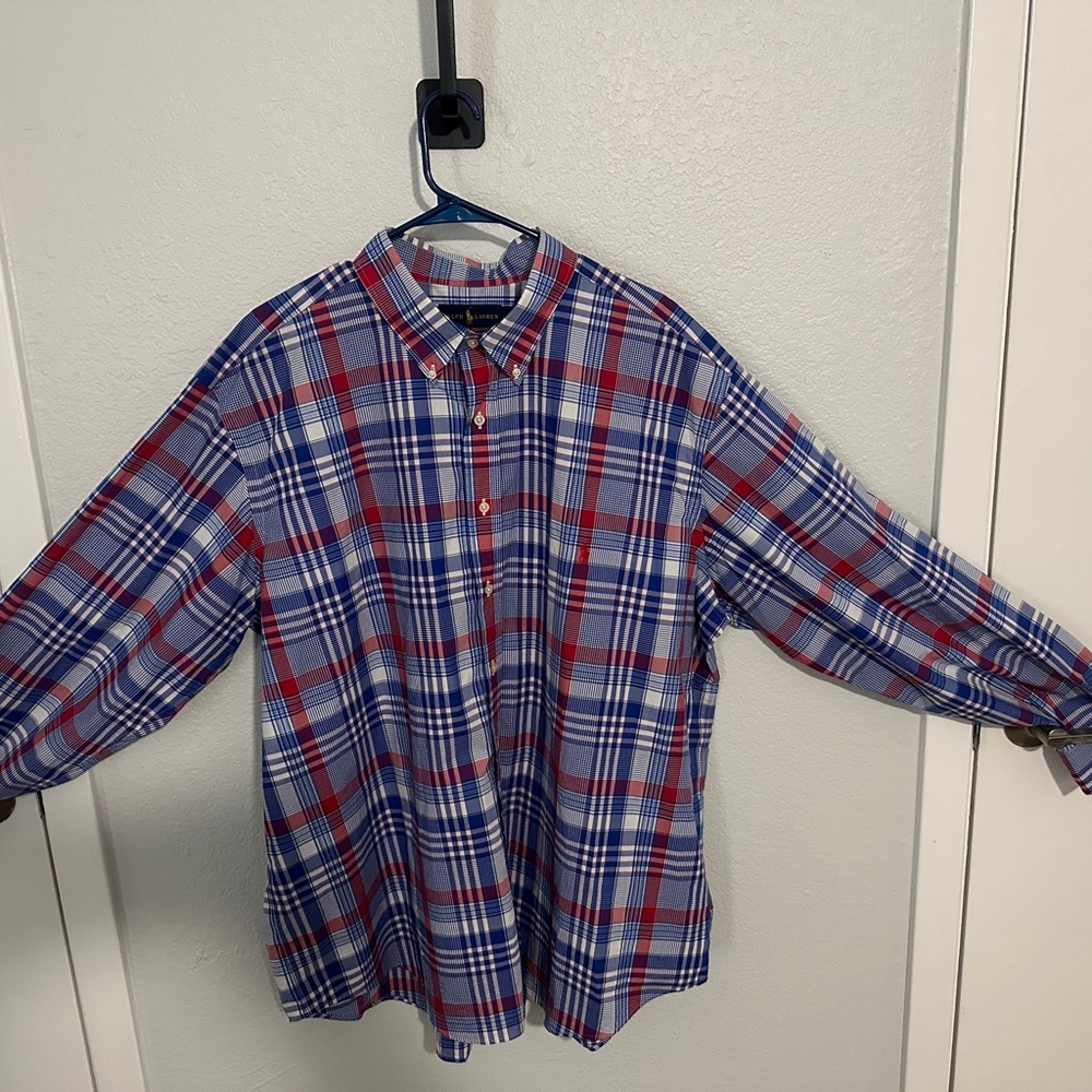 Ralph Lauren button up long sleeve shirt